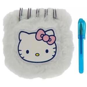 Hello Kitty Mini Fuzzy Journal Set (Brand New)